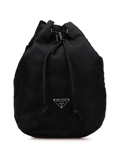 Prada Pre-Owned 2000-2013 Tessuto Drawstring pouch