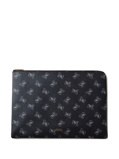Undercover monogram zip pouch