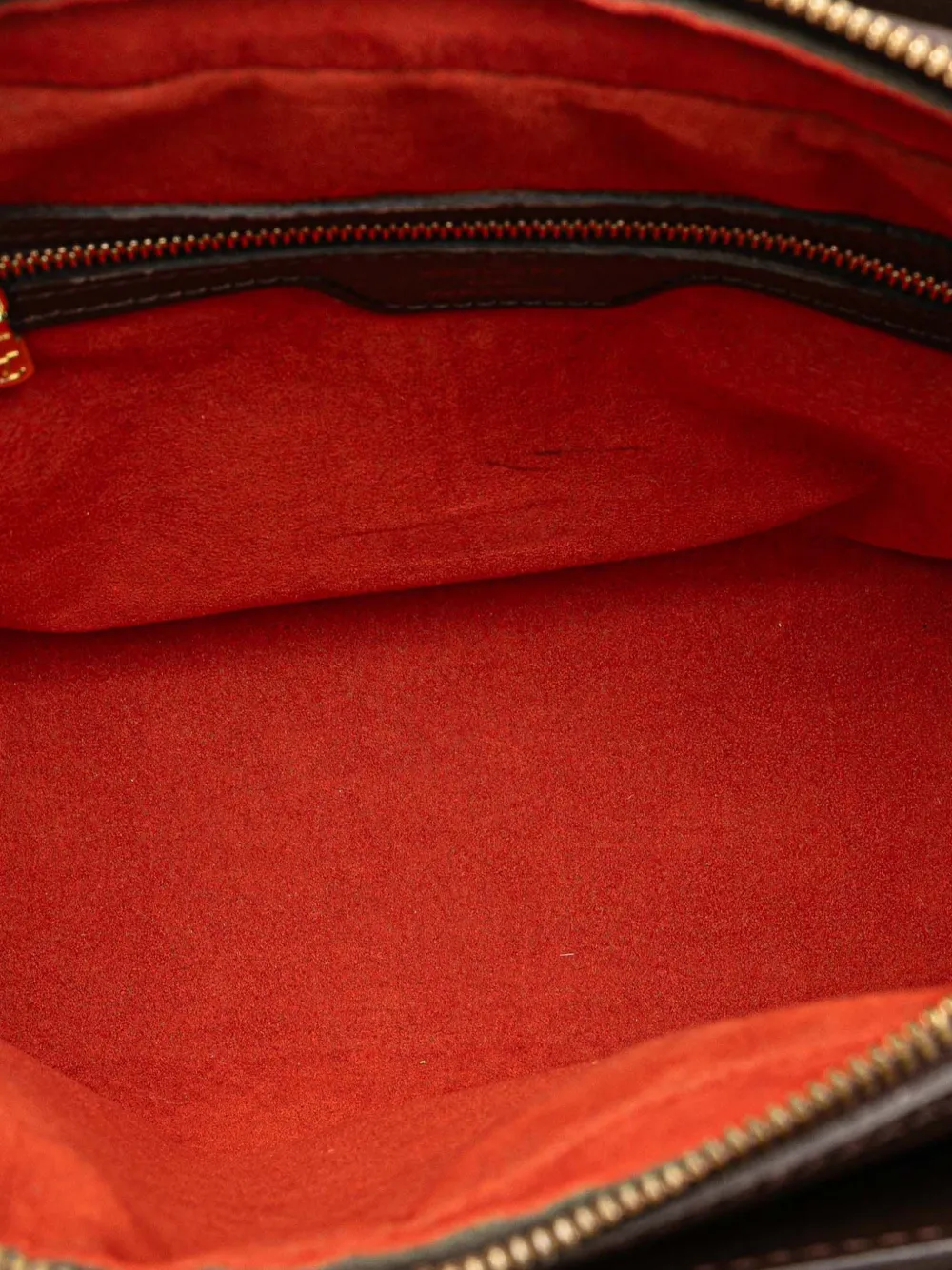 Pre-owned Louis Vuitton 2004 Damier Ebene Triana Handbag