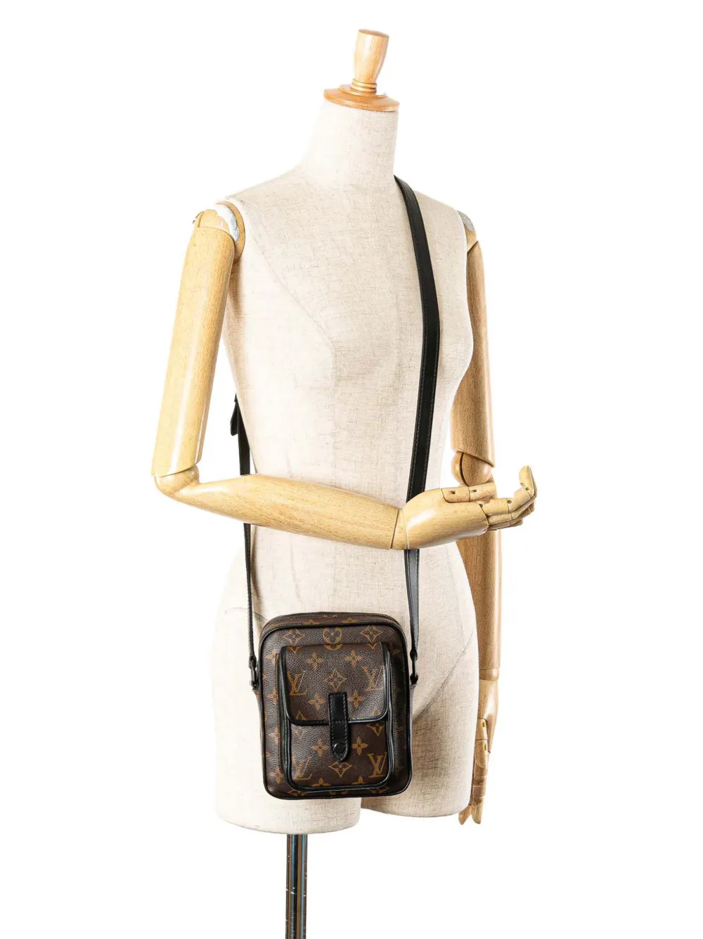 Louis Vuitton Pre-Owned Borsa a tracolla Macassar Christopher Wearable con monogramma 2021-2025 | Pre-owned | Image 2