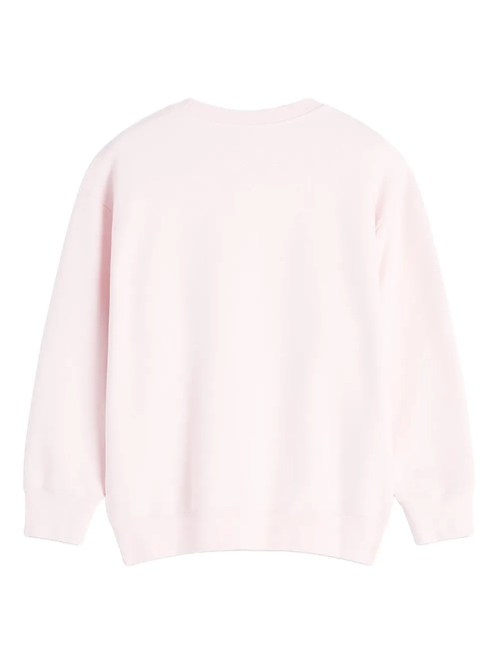 Shop Maison Kitsuné Embroidered-logo Sweatshirt