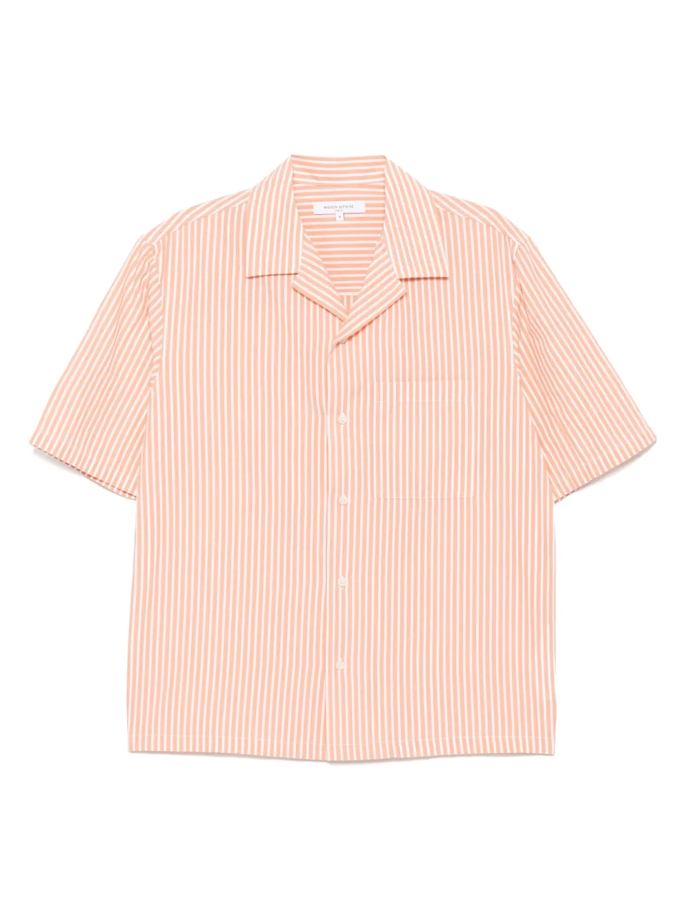 Maison Kitsuné Resort shirt Oranje