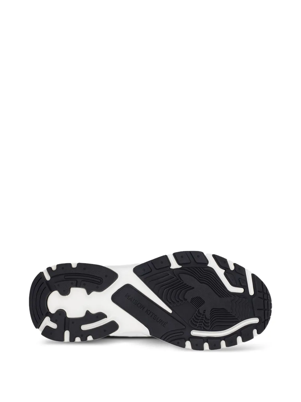 Maison Kitsuné mesh sneakers White