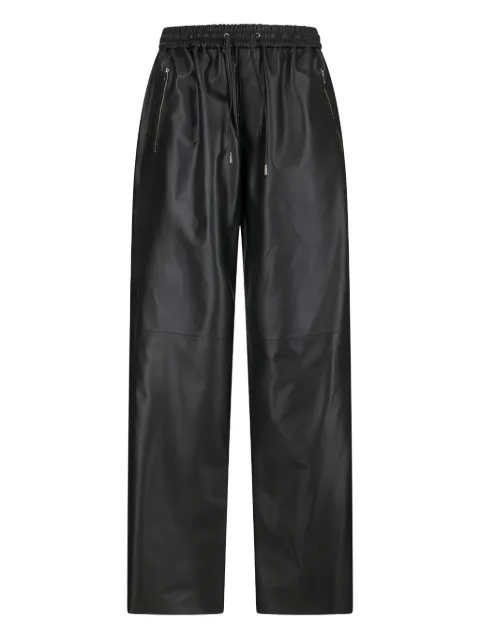 Desa 1972 drawstring leather trousers