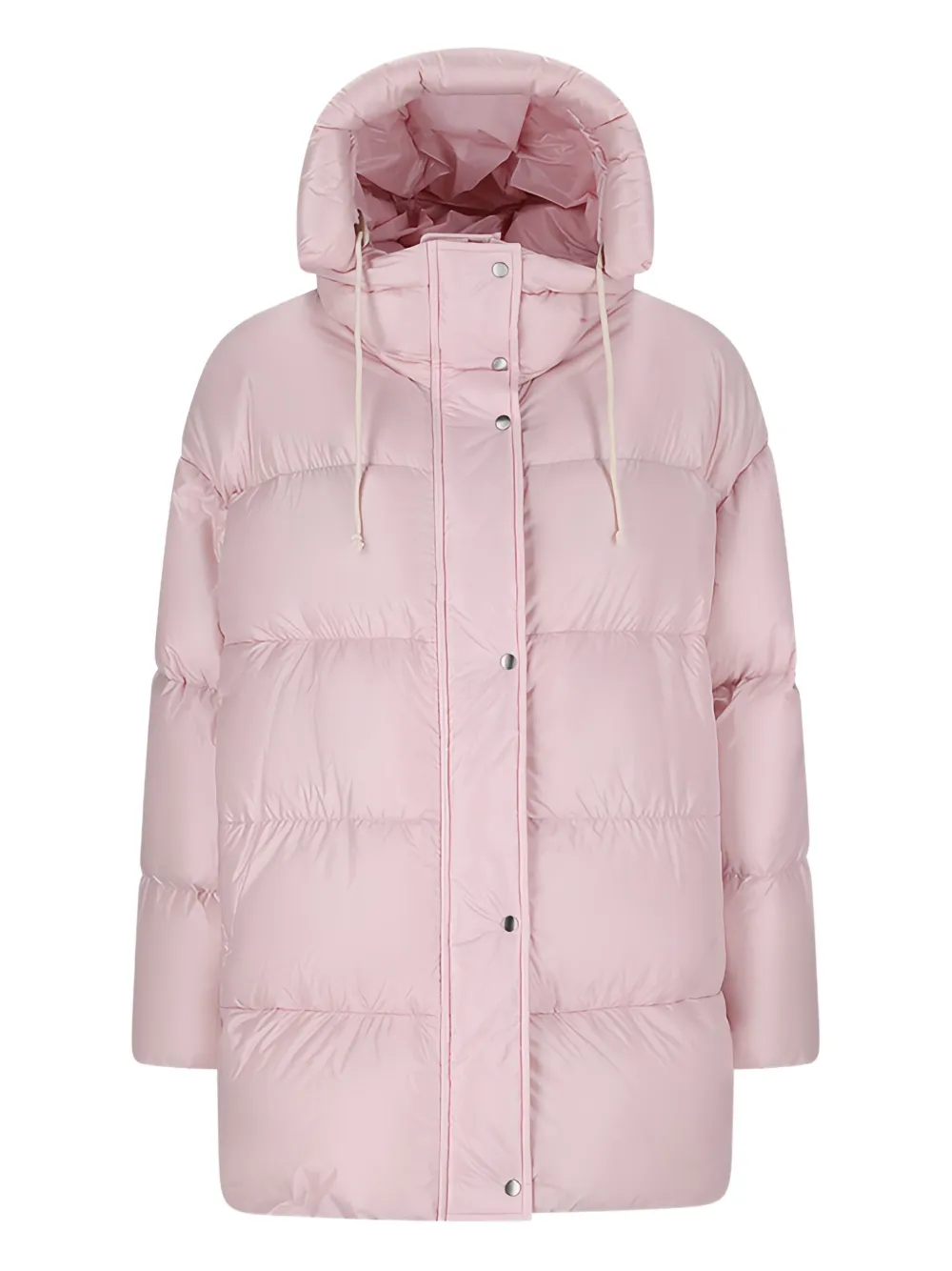 Jil Sander hooded down jacket | Pink | Image 1