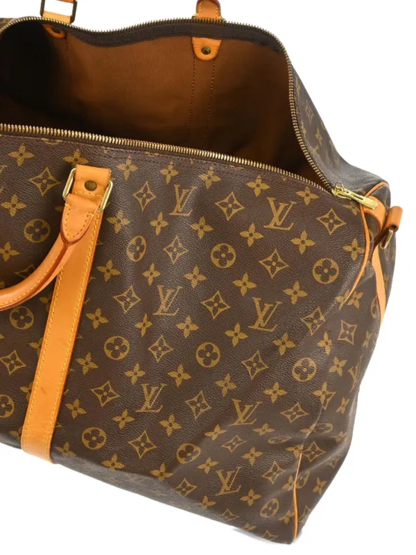 Louis Vuitton Pre-Owned 1996 Keepall Bandoulière 60 Duffle Bag | Brown |  FARFETCH