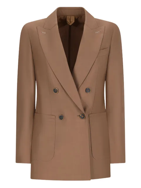 Max Mara double-breasted patch-pocket dress
