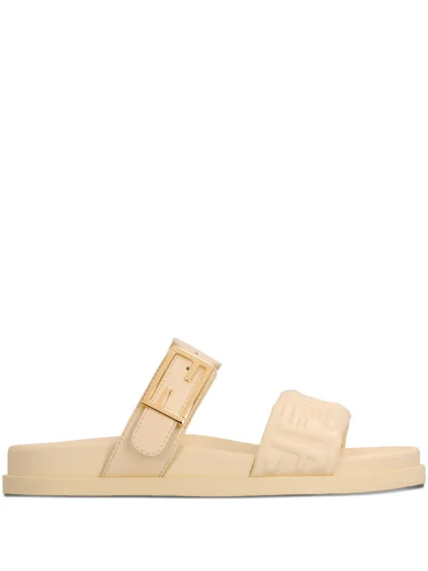 FENDI buckle-embellished logo sandals