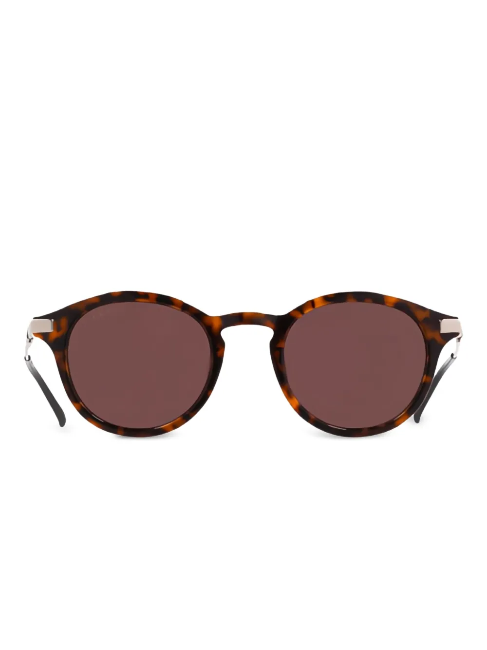 Gucci Eyewear ラウンドフレーム サングラス - レッド Gucci Eyewear ラウンドフレーム サングラス - レッド