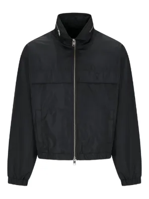 LOEWE フーデッド レザージャケット | ブラック | FARFETCH JP