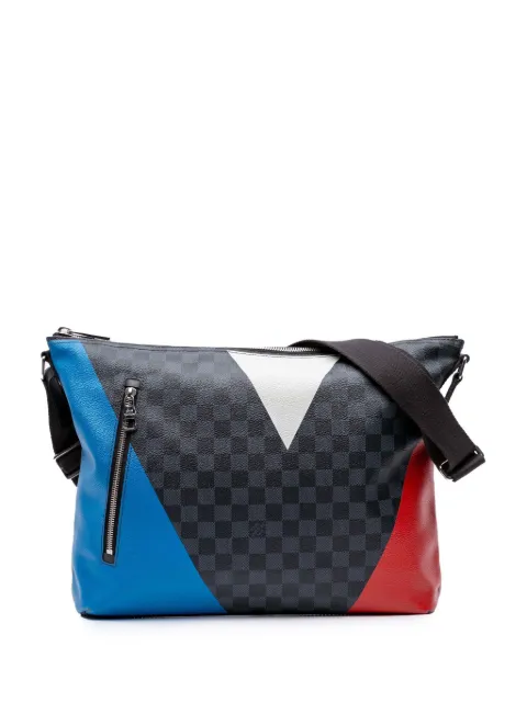 Louis Vuitton Pre-Owned 2016 Damier Cobalt Americas Cup Regatta Mick PM crossbody bag