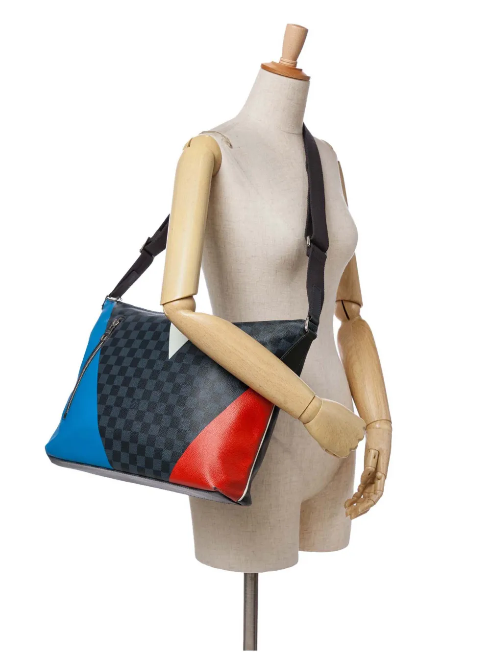 Louis Vuitton Pre-Owned 2016 Damier Cobalt Americas Cup Regatta Mick PM crossbody bag | Pre-Owned | Image 2