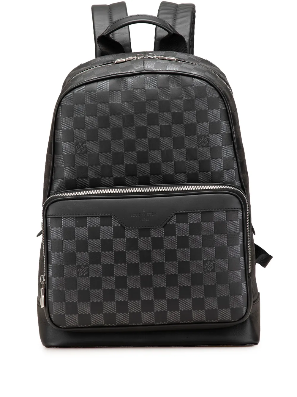Louis Vuitton Pre-Owned 2019 Damier Infini Campus backpack - ブラック Louis Vuitton Pre-Owned 2019 Damier Infini Campus backpack - ブラック