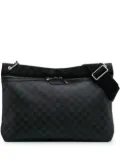 Louis Vuitton Pre-Owned 2016 Damier Graphite Hunter Messenger crossbody bag - Black
