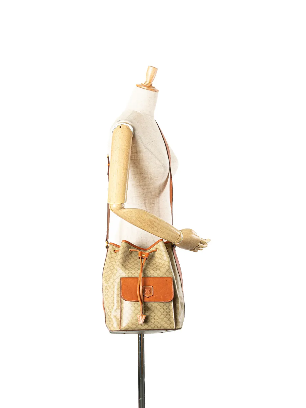 Céline Pre-Owned 1995 Macadam Coated Canvas bucket bag | Pre-Owned | Image 2