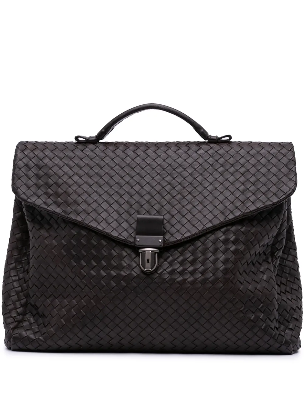 Bottega Veneta Pre-Owned 2012-2024 Nappa Intrecciato Briefcase Bottega Veneta Pre-Owned 2012-2024 Nappa Intrecciato Briefcase