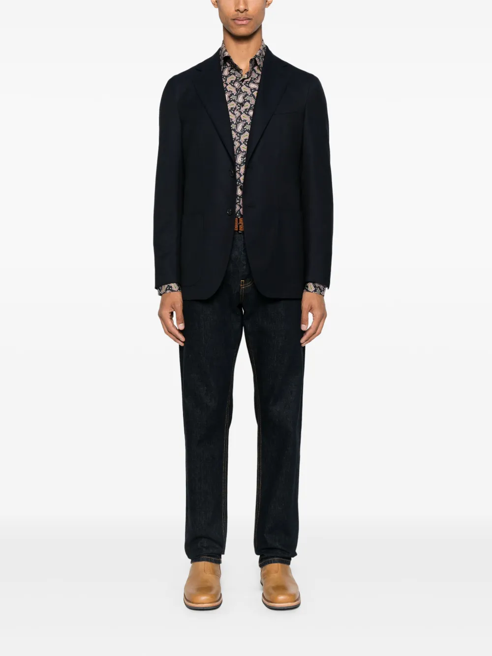 ETRO printed shirt - Blauw
