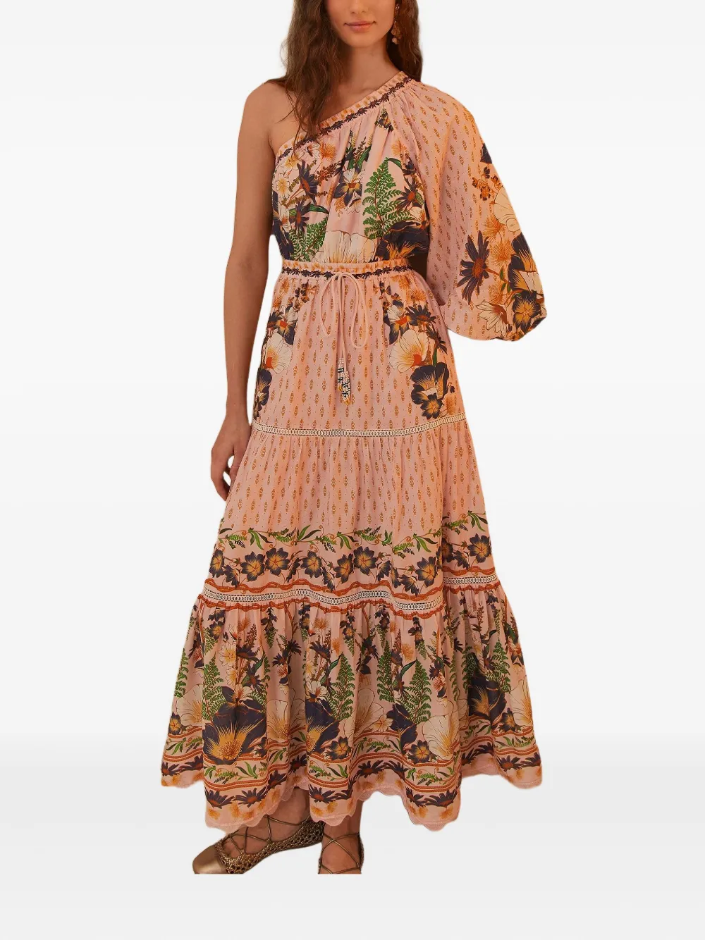 FARM Rio one-sleeve cotton dress | Day Dresses | Image 2