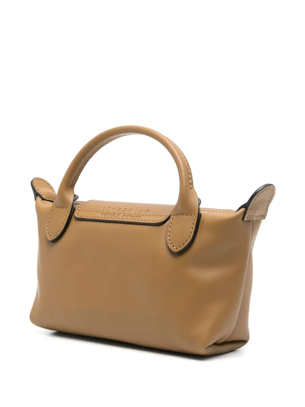 Longchamp Le Pliage Xtra XS mini-tas Bruin
