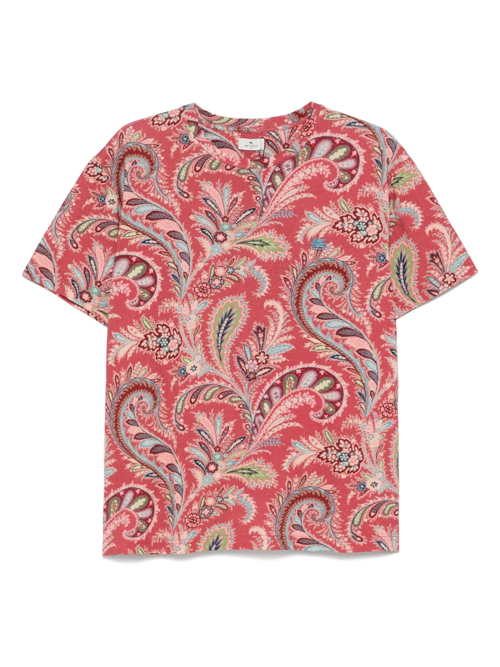 ETRO playera con estampado de cachemira | rosado | Image 1