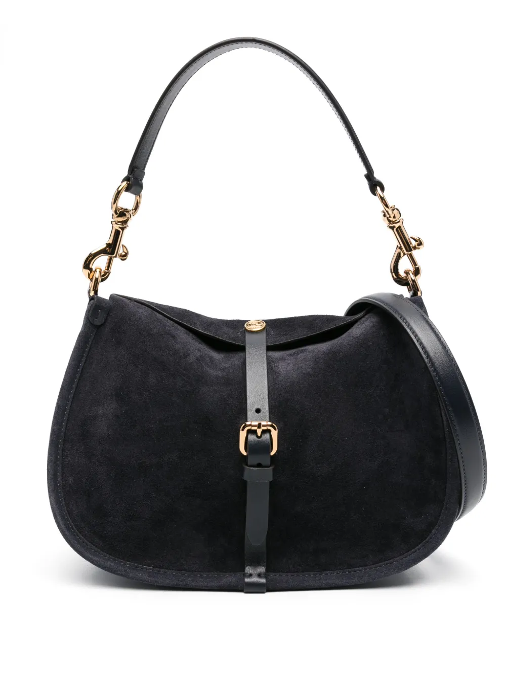 ETRO sac à bandoulière en daim | bleu | Image 1