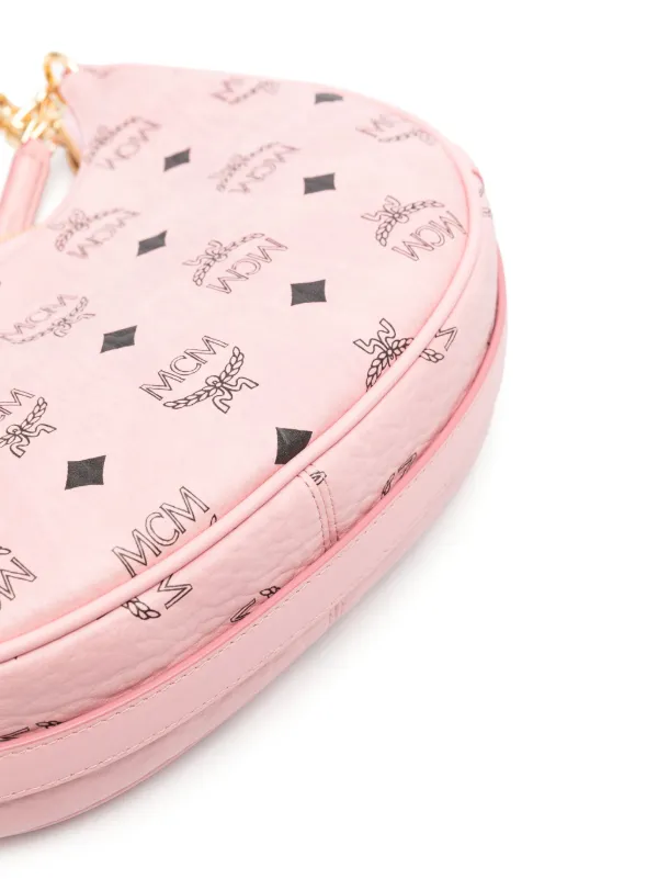 MCM monogram-print Tote Bag | Pink | FARFETCH