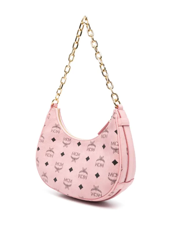MCM monogram-print Tote Bag | Pink | FARFETCH