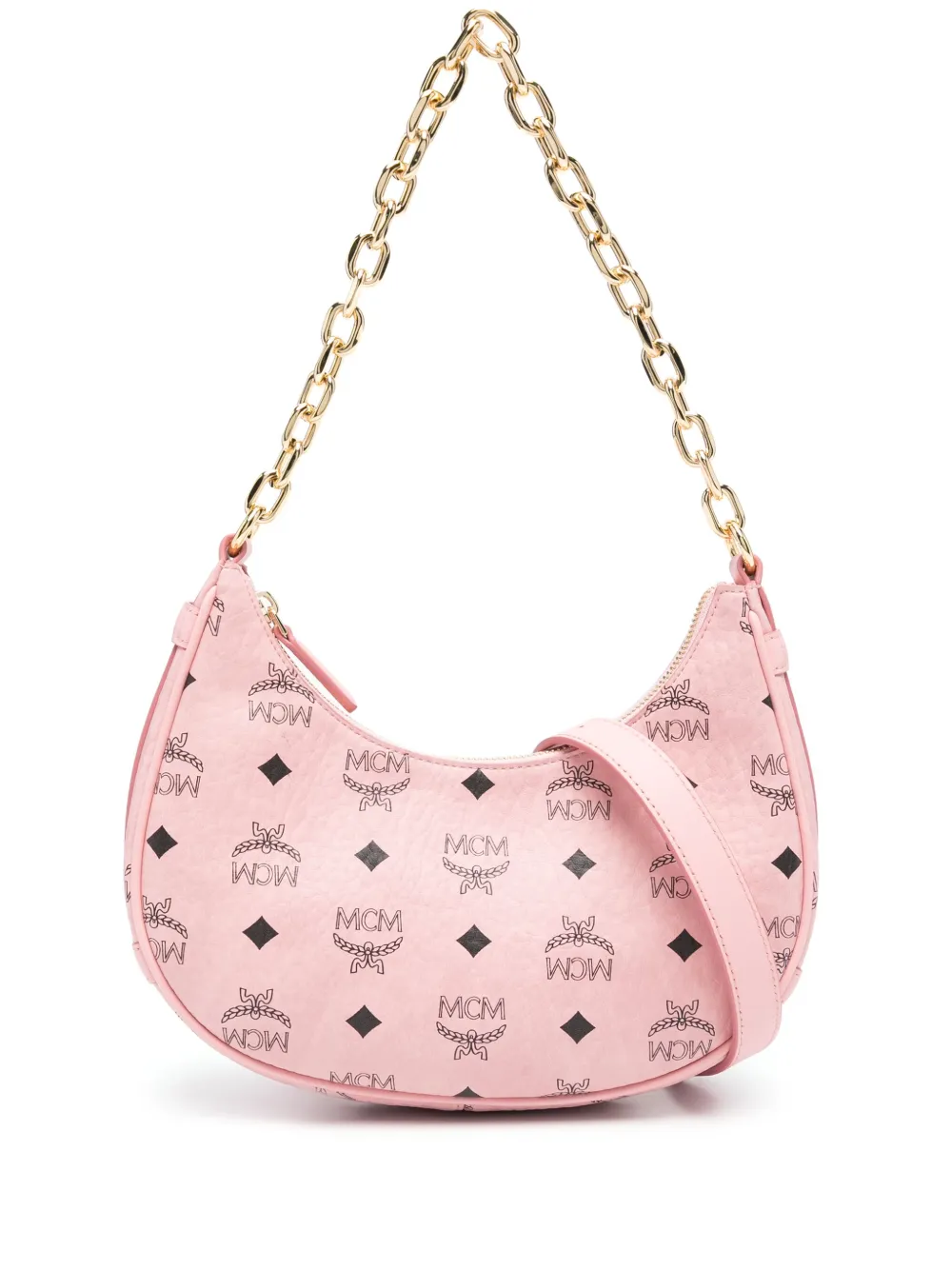 MCM monogram-print tote bag | Pink | Image 1
