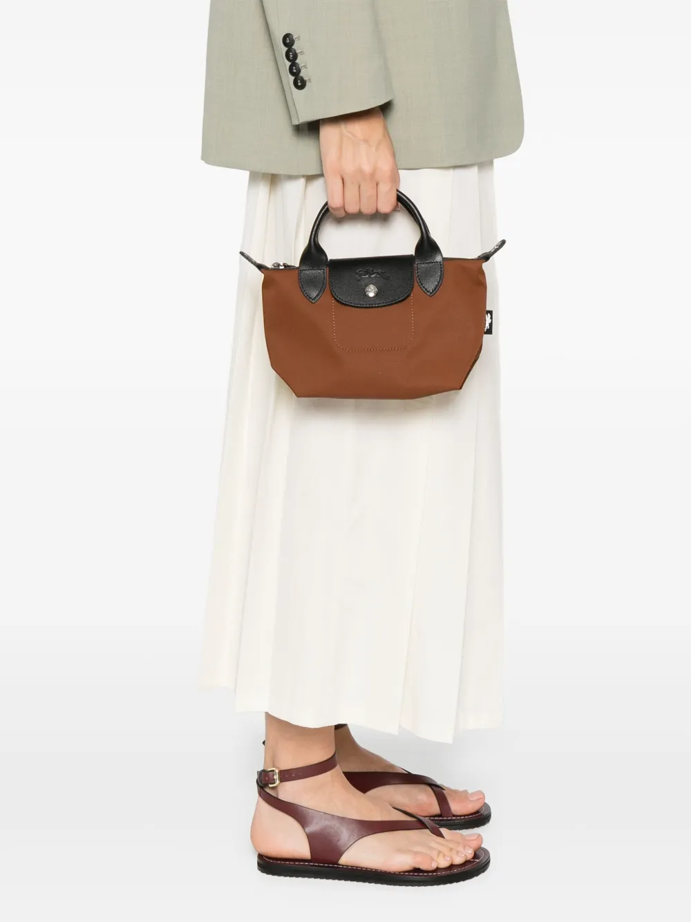 Longchamp Le Pliage Energy XS shopper - Bruin