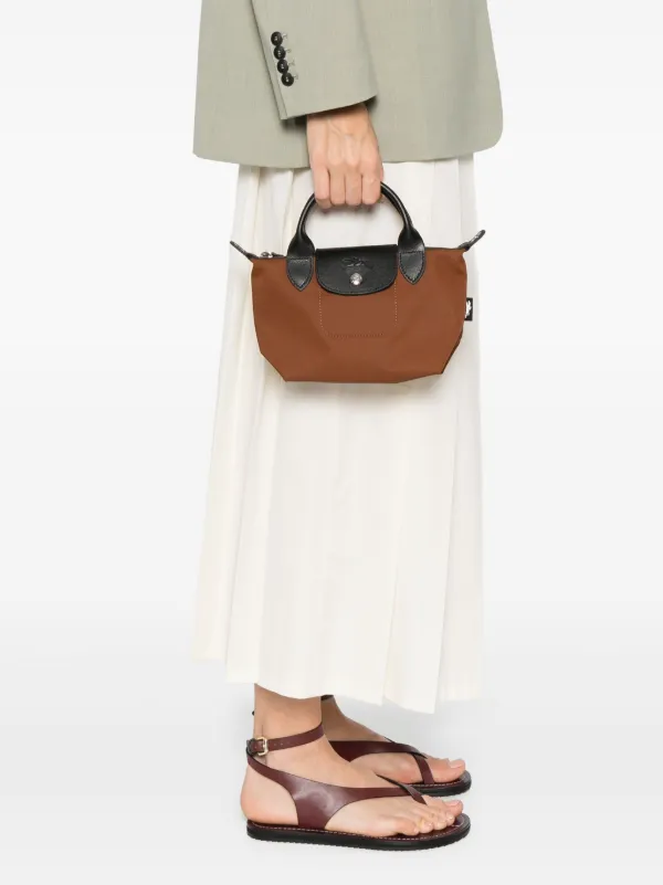 Longchamp Le Pliage Energy XS Tote Bag | Brown | FARFETCH