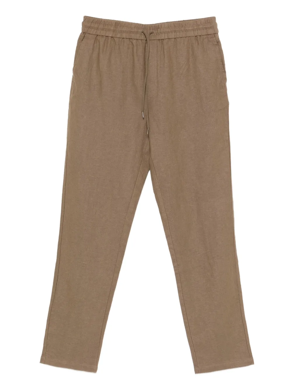 Patrick linen-blend drawstring trousers