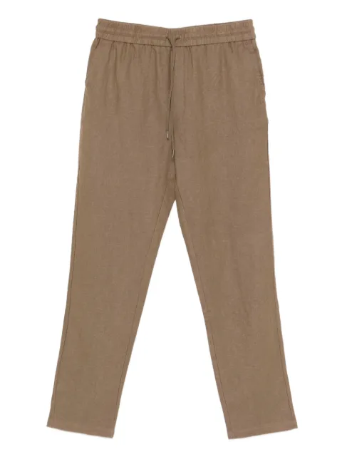 Les Deux Patrick linen-blend drawstring trousers