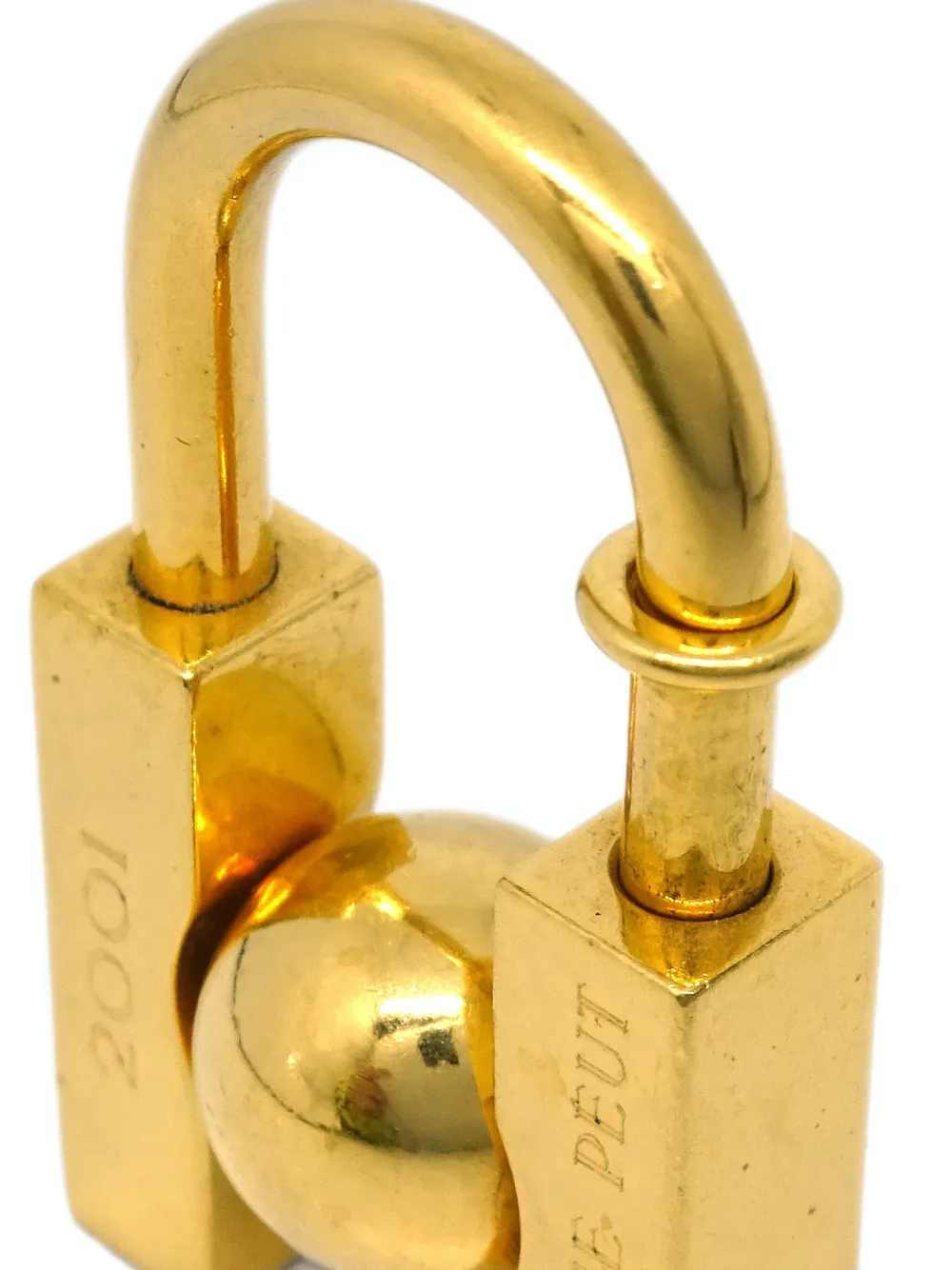 Pre-owned Hermes 2001 Earth Cadena Charm