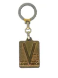 Louis Vuitton Pre-Owned 1990-2000s Malletier Depuis 1854 keychain - Gold