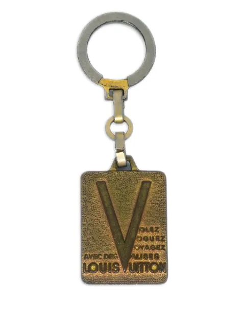 Louis Vuitton Pre-Owned 1990-2000s Malletier Depuis 1854 keychain