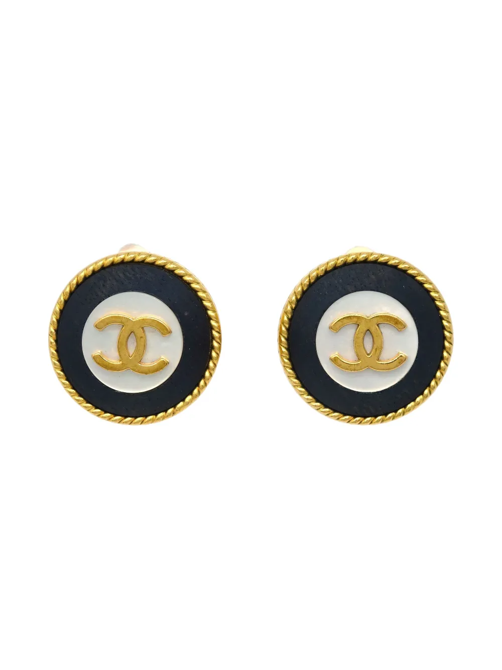 CHANEL Pre-Owned boucles d'oreilles à clip (1996) | or | Image 1