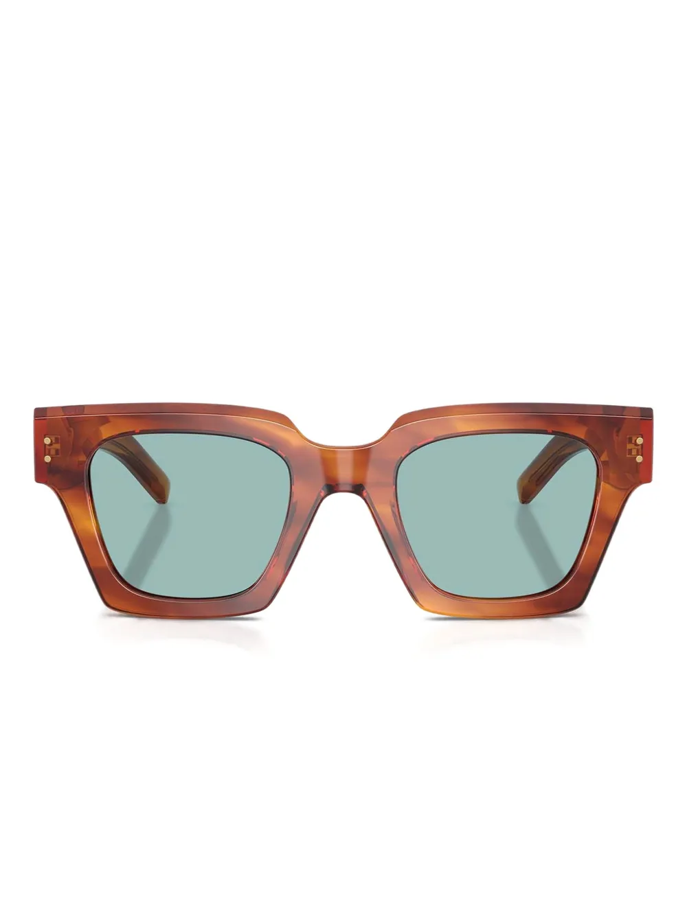Dolce & Gabbana Eyewear Occhiali da sole squadrati - Marrone