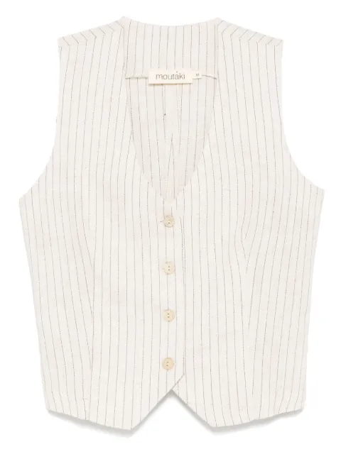 MOUTAKI striped vest