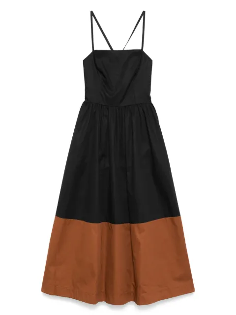 MOUTAKI poplin midi dress 
