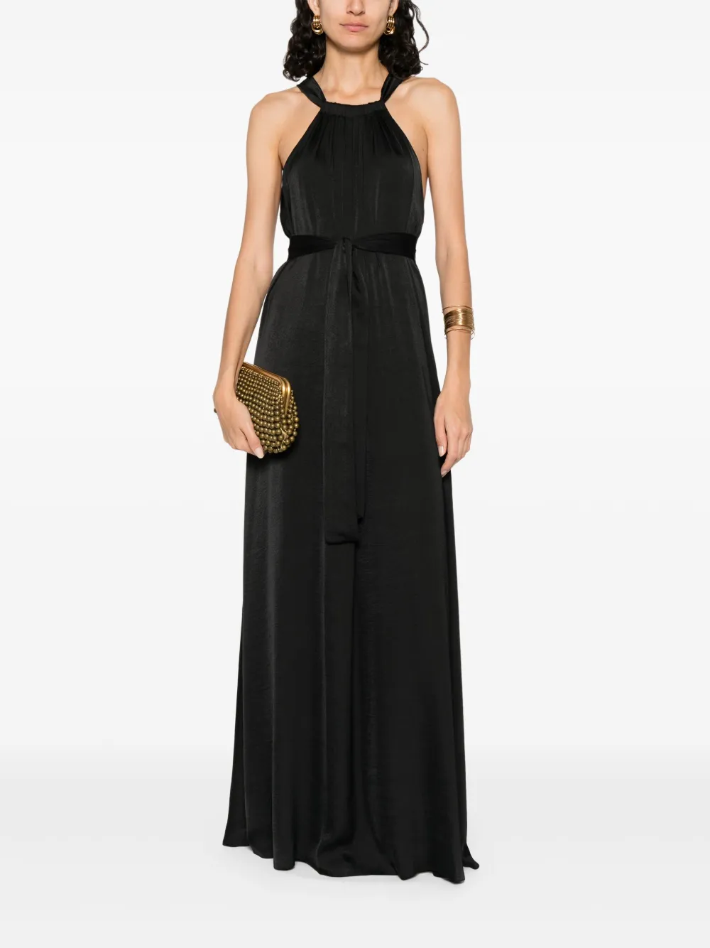 MOUTAKI sleeveless dress - Zwart