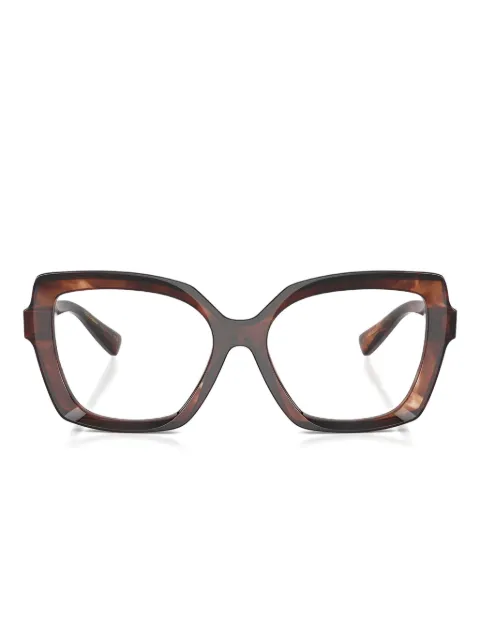 Dolce & Gabbana Eyewear geometric-frame glasses
