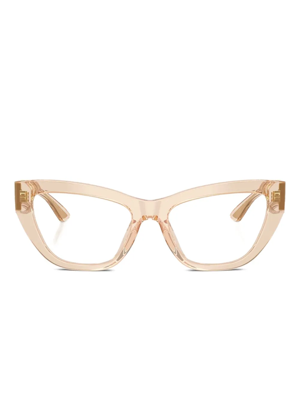 Dolce & Gabbana Eyewear lace-detail cat-eye glasses · 53