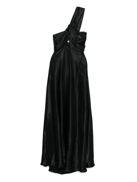 MOUTAKI satin maxi dress