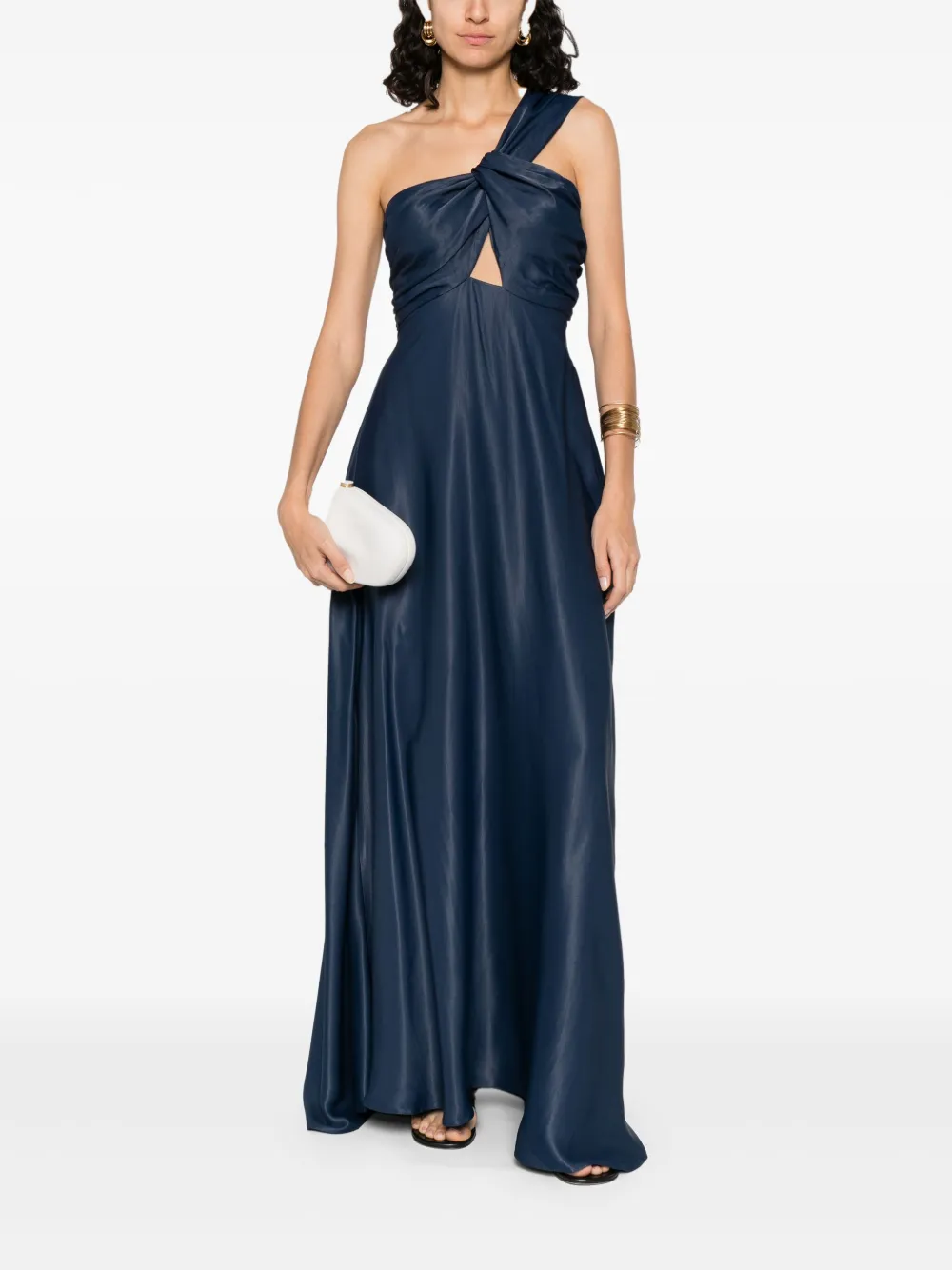 MOUTAKI asymmetric dress - Blauw