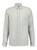 Frescobol Carioca Telles striped button-up shirt - Green