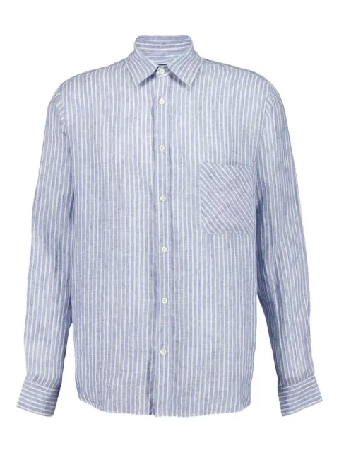 Frescobol Carioca Telles striped button-up shirt
