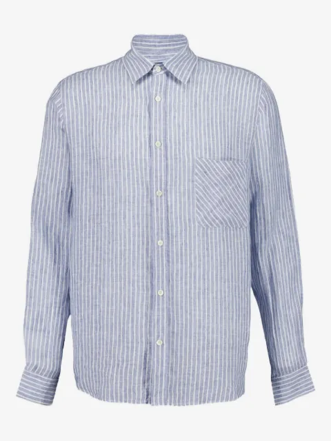 Frescobol Carioca Telles striped button-up shirt