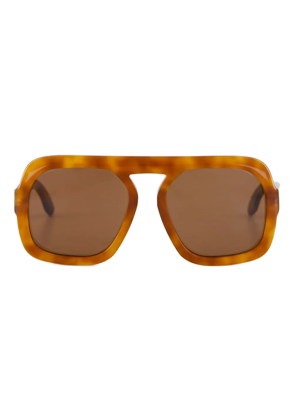 Emmanuelle Khanh 1997 tortoiseshell oversized sunglasses | Image 1