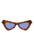 Retrosuperfuture cat-eye sunglasses - Brown