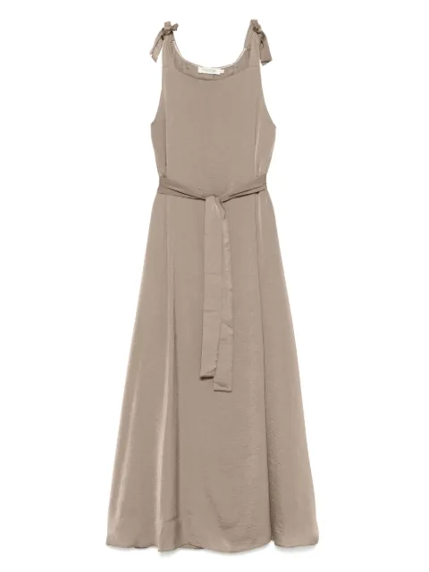 MOUTAKI satin midi dress